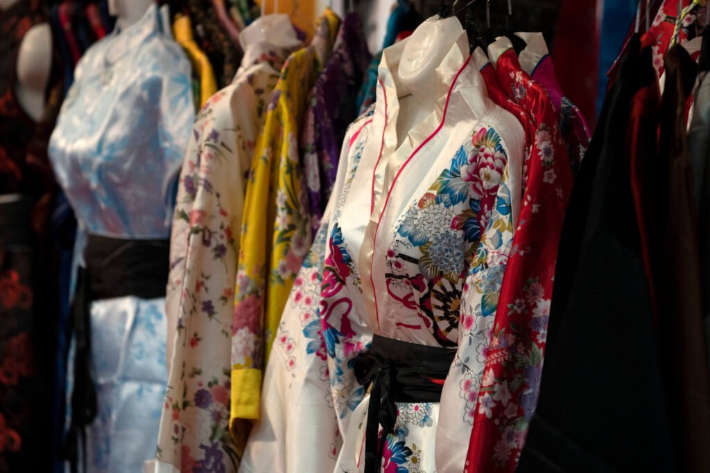 Japanese kimono dress